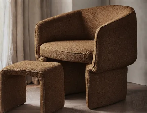 The Aurelia Chair — Brown
