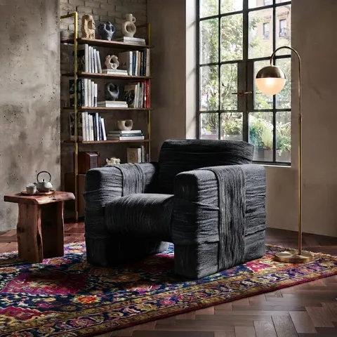 The Azero Armchair — Gray