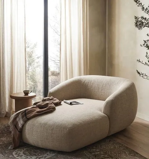 The Boston Lounger — Beige