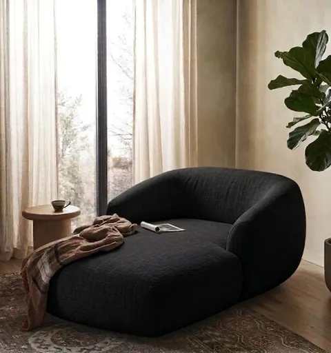 The Boston Lounger — Black