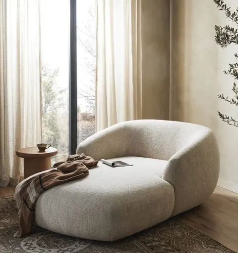 The Boston Lounger — White