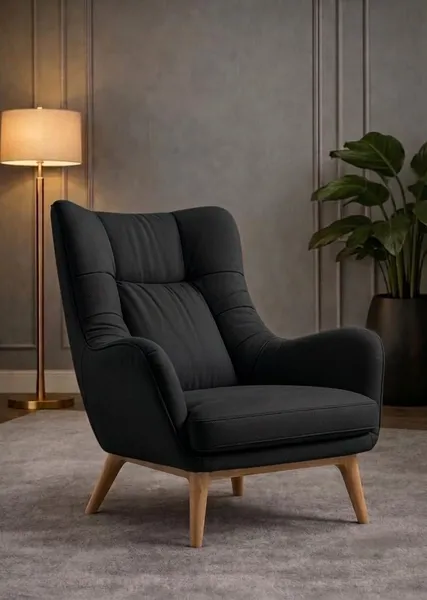 The Ciara Chair — Black