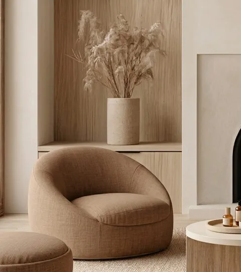 The Essence Chair — Brown