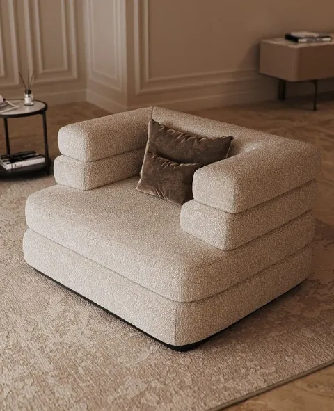 The Exis Chair — Beige