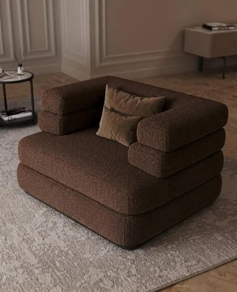 The Exis Chair — Brown
