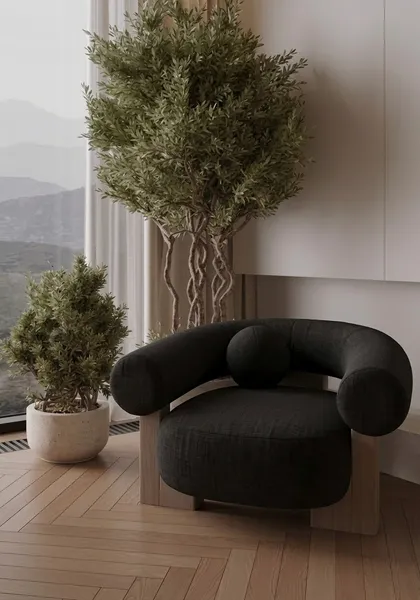 The Feyra Chair — Black