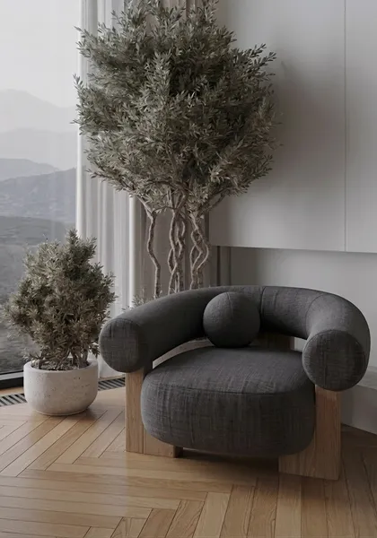 The Feyra Chair — Gray