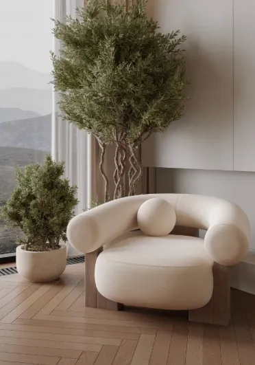 The Feyra Chair — White