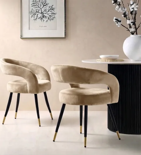 The Gilded Chair — Beige