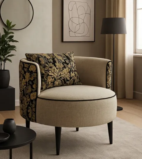 The Iris Chair — Beige