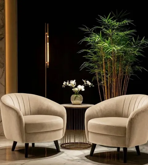 The Jewel Chair — Beige