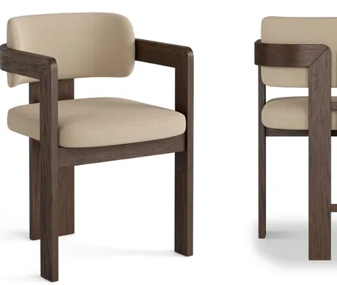 Karoo Curve Chair — Beige