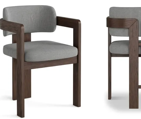 Karoo Curve Chair — Gray
