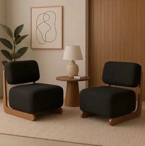 The Lenora Chair — Black