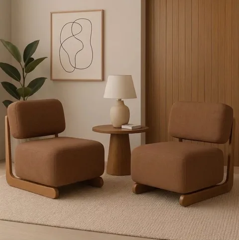 The Lenora Chair — Brown