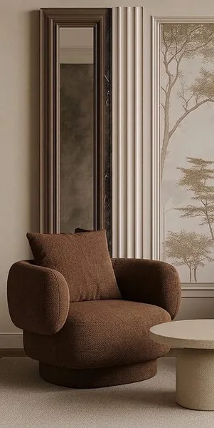 The Lor Chair — Brown
