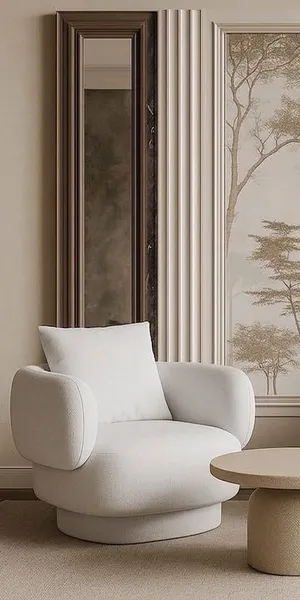 The Lor Chair — White