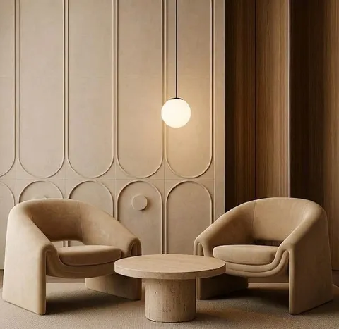 The Meca Chair — Beige