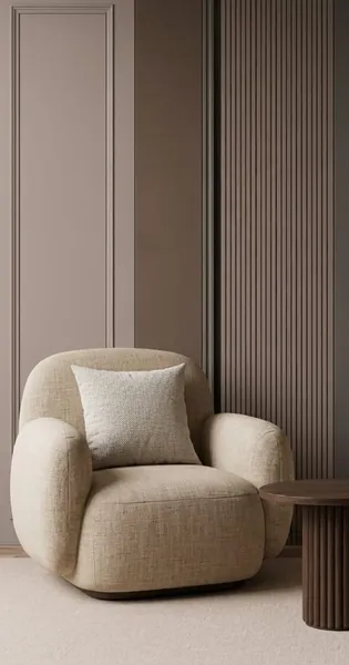 The Midian Chair — Beige