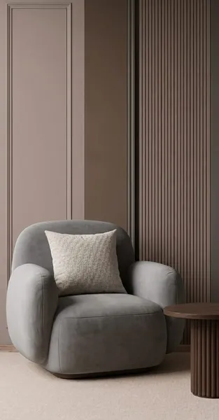 The Midian Chair — Gray
