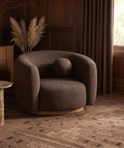 The Orb Chair — Brown