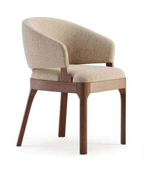 The Piccadilly Chair — Beige