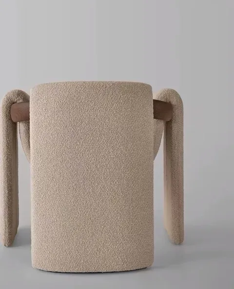 The Poppy Chair — detail view