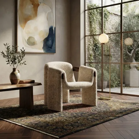 The Poppy Chair — Beige