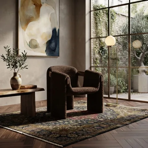 The Poppy Chair — Brown