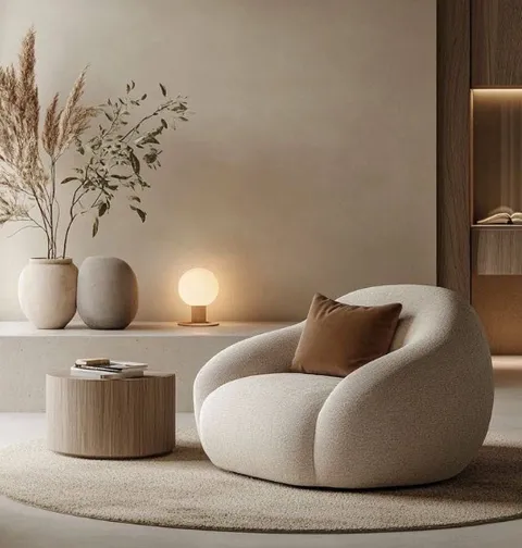 The Rowan Chair — Beige