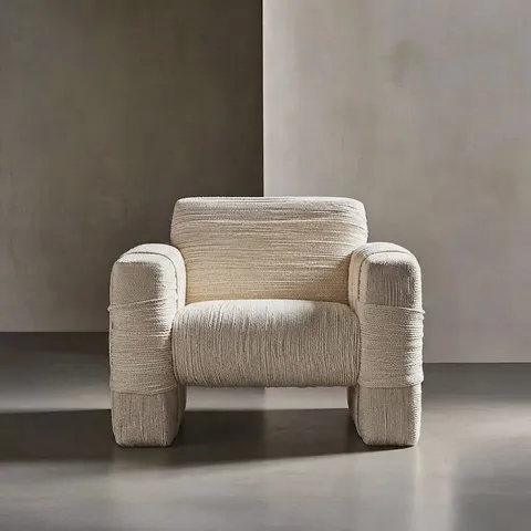 The Azero Armchair — Beige
