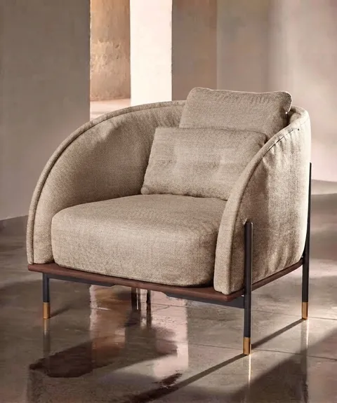 The Valerie Chair — Beige