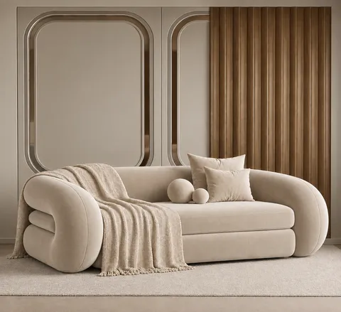The Gaia Sofa — Beige