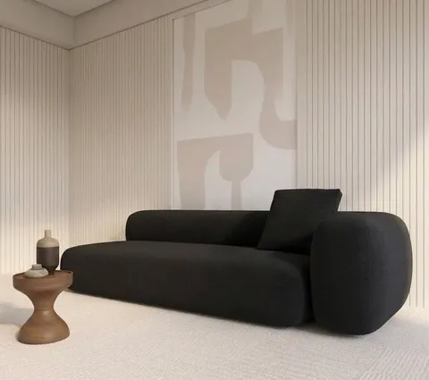 The Lavish Sofa — Black