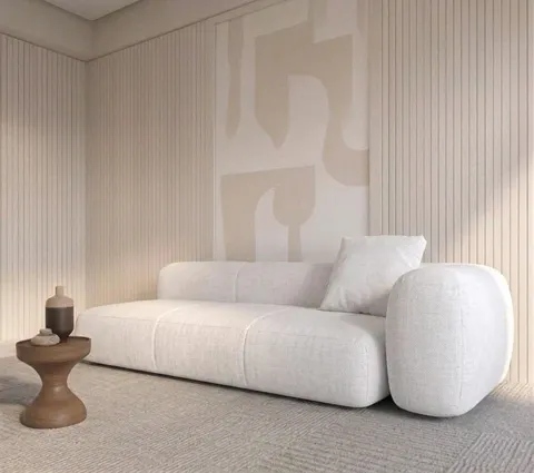 The Lavish Sofa — White