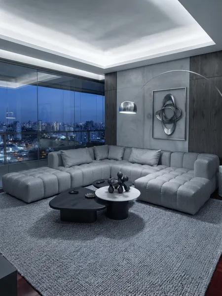 The Malik Sofa — Gray