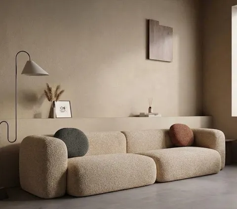 The Mera Sofa — Beige