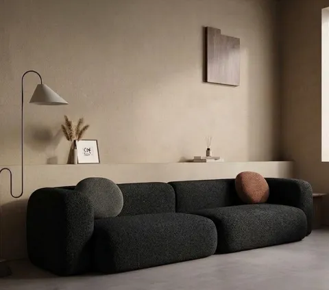 The Mera Sofa — Black
