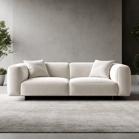The Mystique Sofa — White
