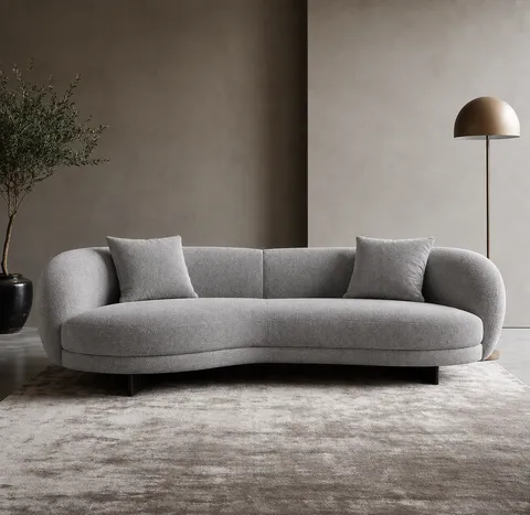 The Opal Sofa — Gray
