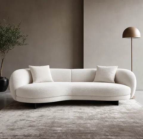 The Opal Sofa — White