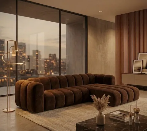 The Sienna Sofa — Brown