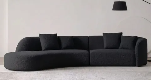 The Vista Sofa — Black