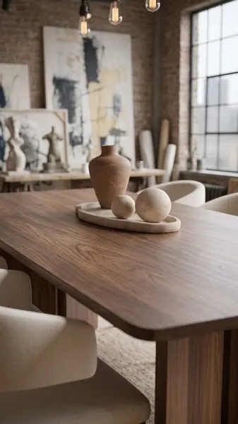 The Alaric Table — detail view