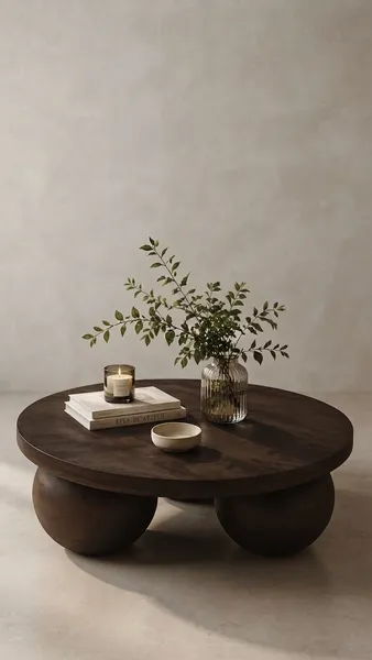 The Amor Coffee Table — detail view