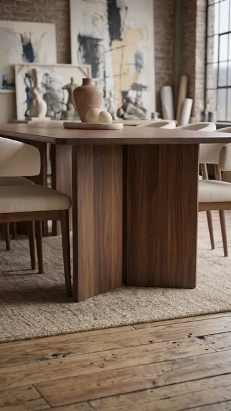 The Alaric Table — detail view