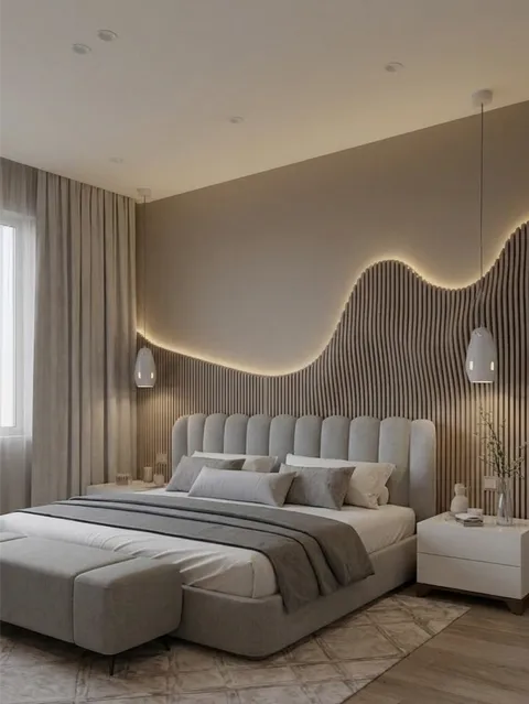 Atlantic Bed Set - Headboard & Base — view 2