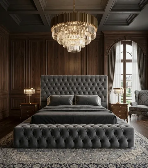 Daria Bed Set - Headboard & Base