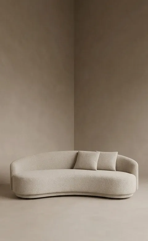 The Cloud Curved Sofa — view 2
