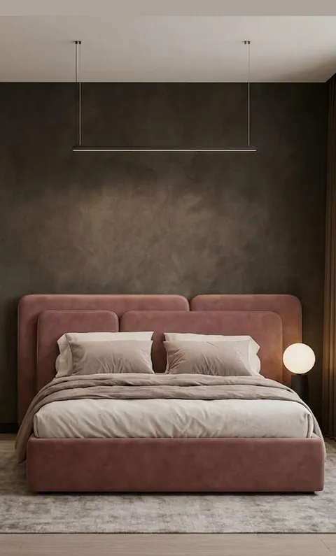 Vesper Bed Set - Headboard & Base — view 2